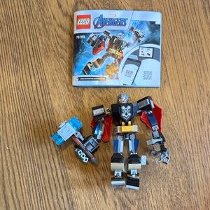 LEGO Marvel Thor Mech Building Set - Red, Blue, Black